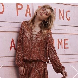 Spell city lights tunic dress